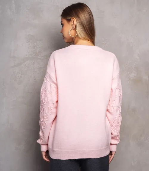 Джемпер #КТ818 (6), розовый