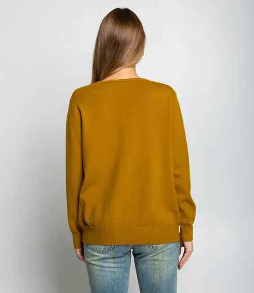 Джемпер #КТ8208, оливковый