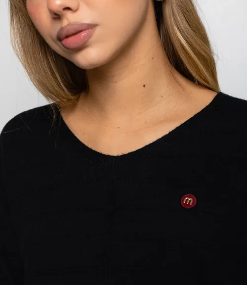 Джемпер #КТ20801, чёрный