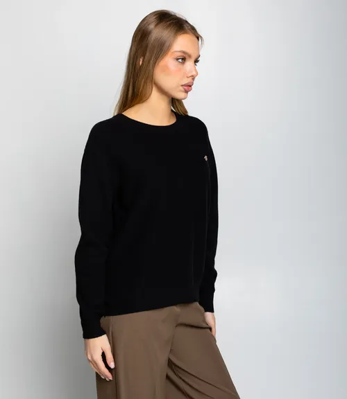 Джемпер #КТ20802, чёрный