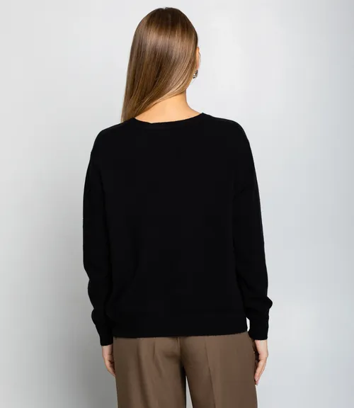 Джемпер #КТ20802, чёрный