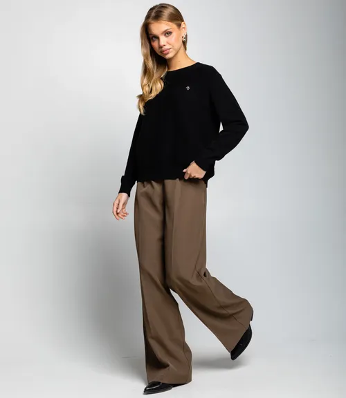 Джемпер #КТ20802, чёрный