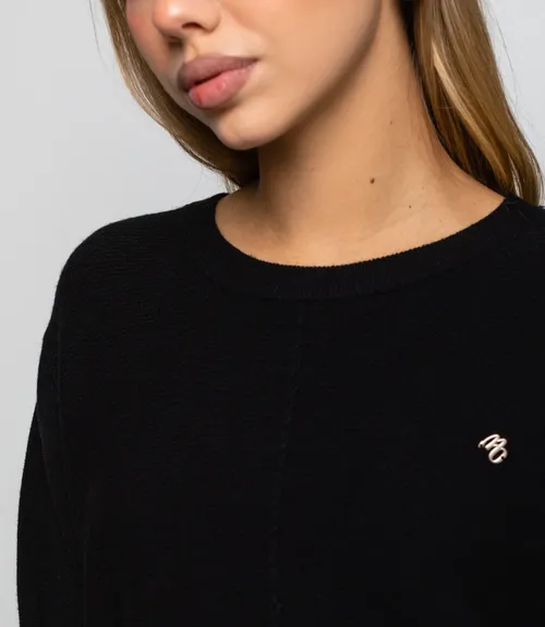 Джемпер #КТ20802, чёрный