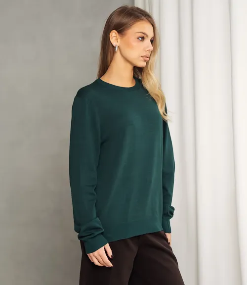 Джемпер #ОКТ125002, изумрудный