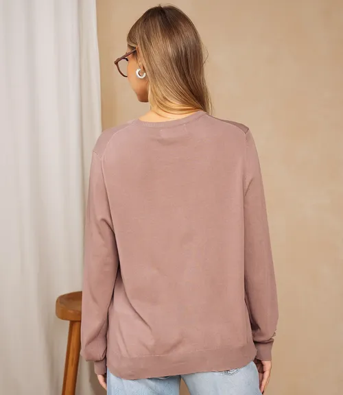 Джемпер #ОКТ125002, мокко