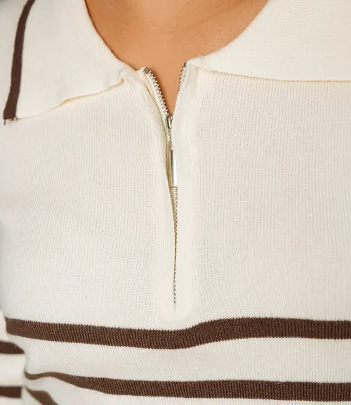 Джемпер #КТ7320 (2), тёмно-коричневый