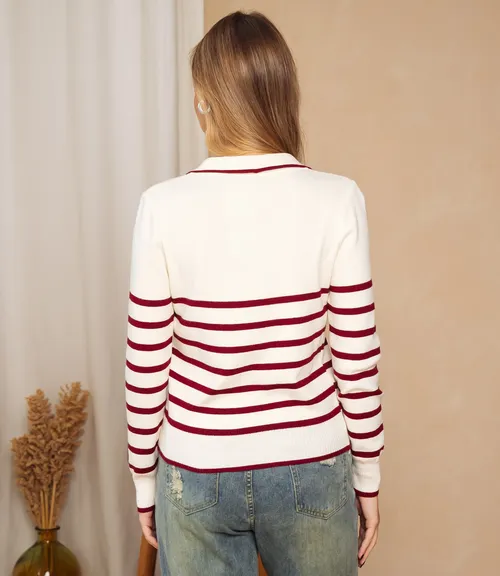 Джемпер #КТ7320 (2), бордовый