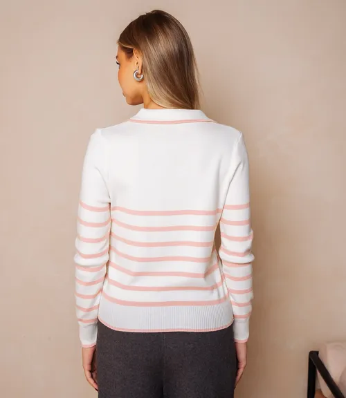 Джемпер #КТ7320 (2), пудровый