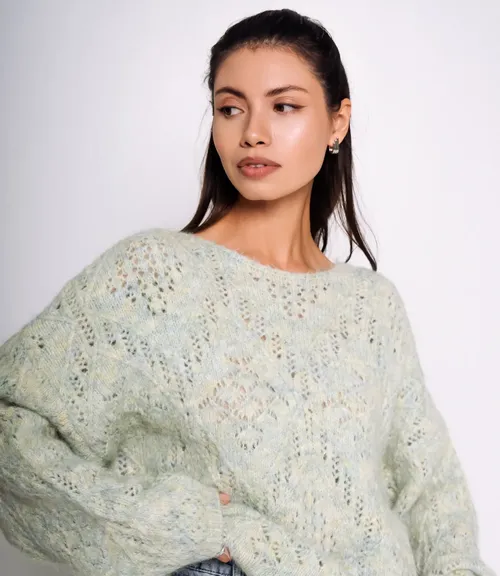 Джемпер #КТ8360, мята