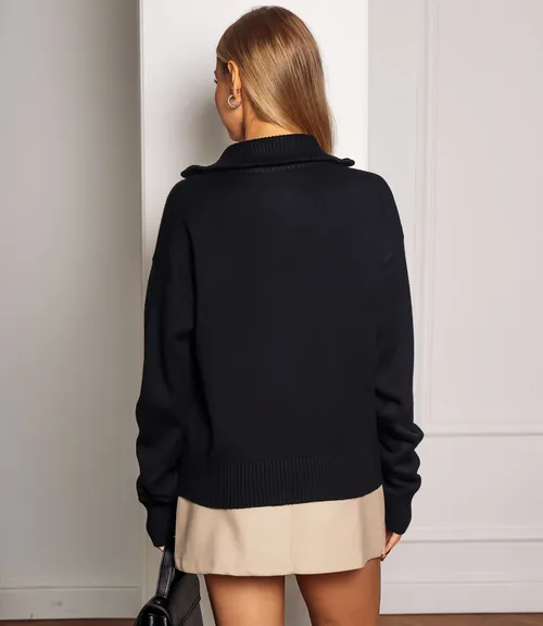 Джемпер #КТ888 (7), чёрный