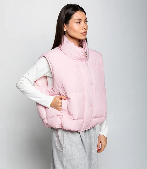 Жилет #КТ119 (2), розовый