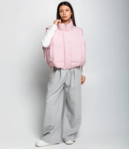 Жилет #КТ119 (2), розовый