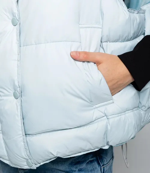 Жилет #КТ119 (2), голубой