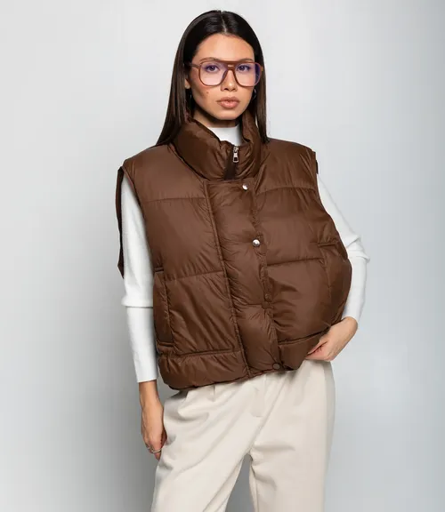 Жилет #КТ119 (2), шоколадный