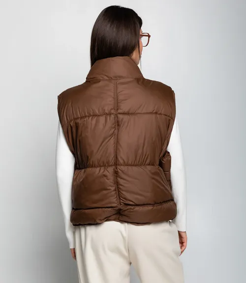 Жилет #КТ119 (2), шоколадный