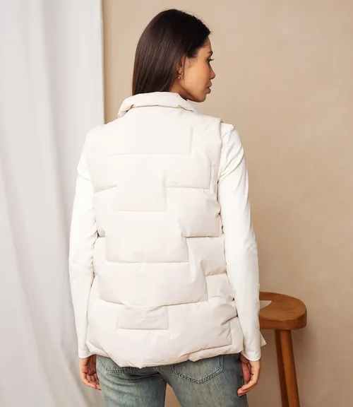 Жилет #КТ2391, бежевый