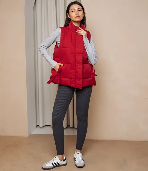 Жилет #КТ2391, красный