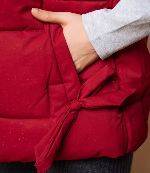 Жилет #КТ2391, красный