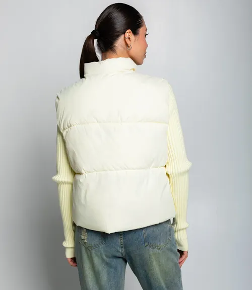 Жилет #КТ823 (3), кремовый