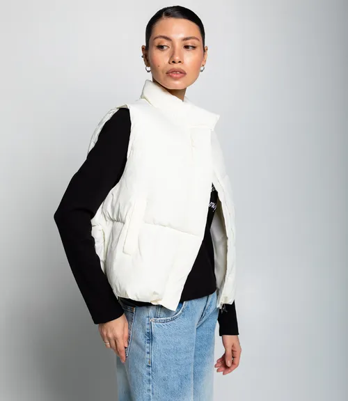 Жилет #КТ823 (3), молочный