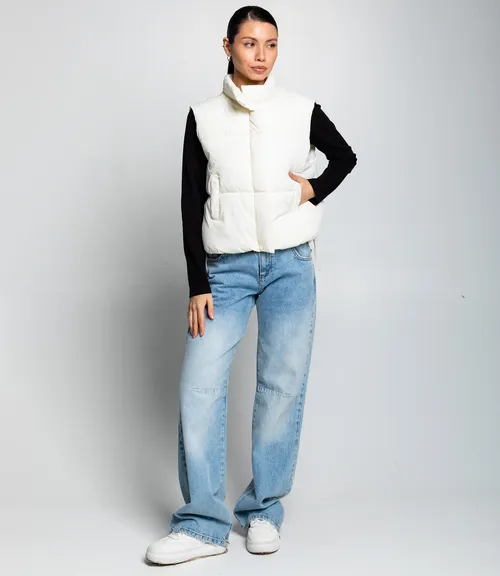 Жилет #КТ823 (3), молочный