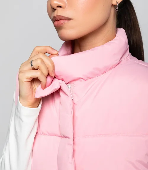 Жилет #КТ823 (3), розовый