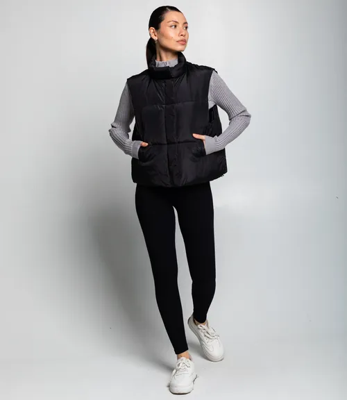 Жилет #КТ823 (3), чёрный