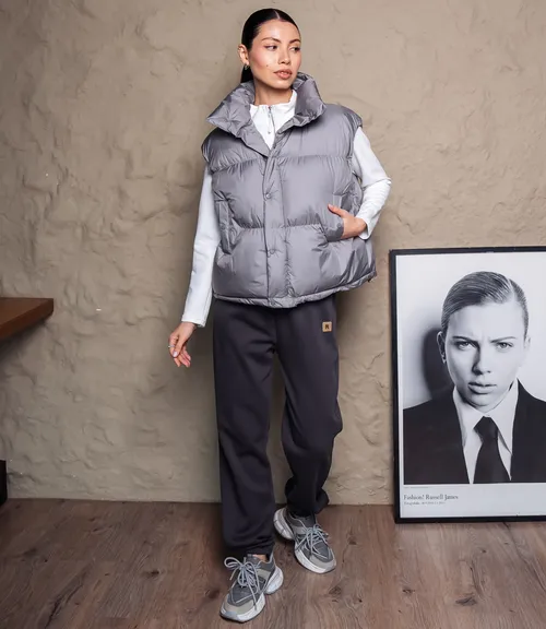 Жилет #КТ6997, серый