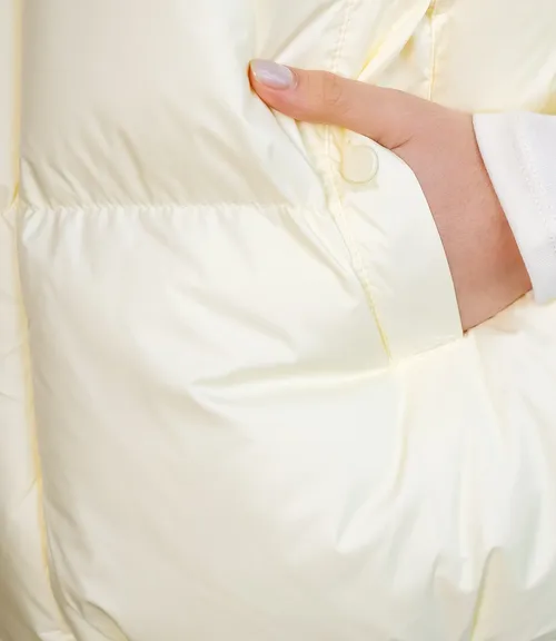 Жилет #КТ6997, светло-жёлтый