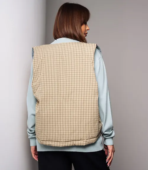 Жилет #КТ8358, голубой