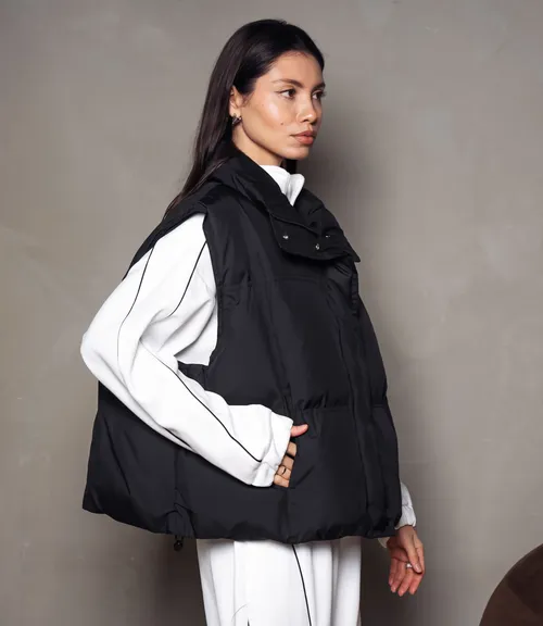 Жилет #КТ1951 (1), чёрный