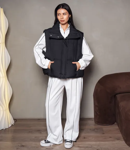 Жилет #КТ1951 (1), чёрный