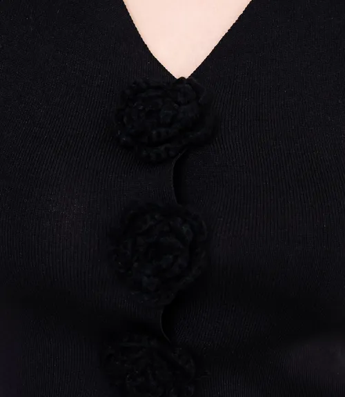 Жилет #КТ31030, чёрный