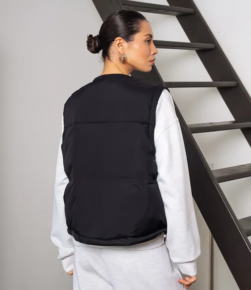 Жилет #КТ8813 (8), чёрный