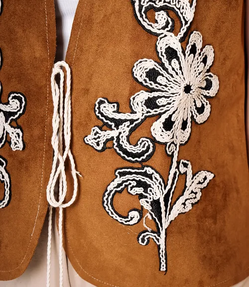 Жилет #КТ902 (12), коричневый