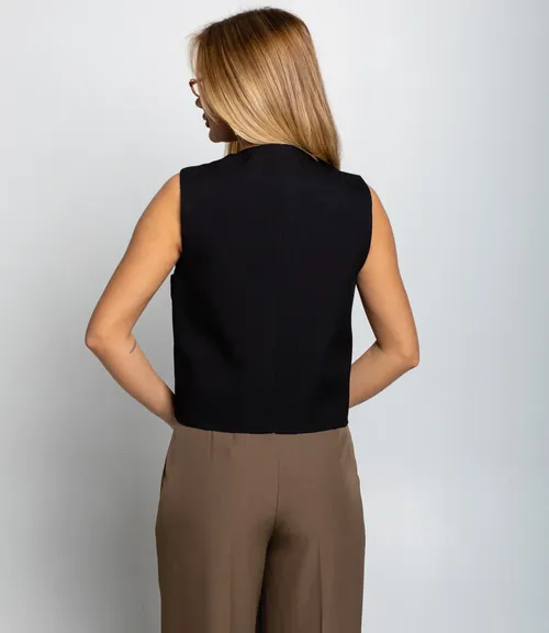 Жилет #КТ6001 (6), чёрный