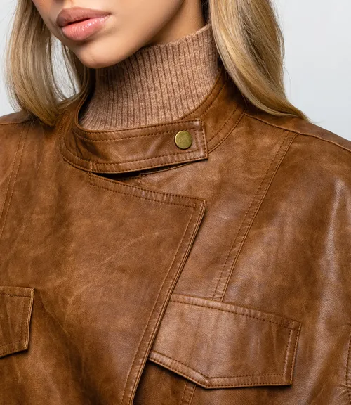 Жилет #КТ6366, коричневый