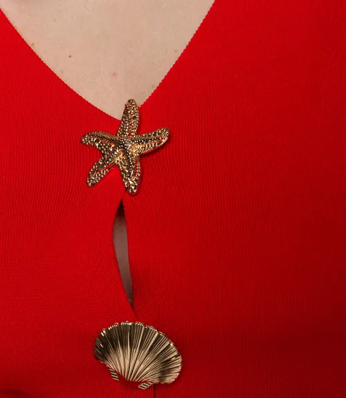 Кардиган #КТ308 (4), красный