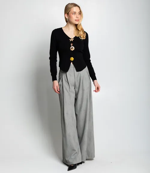 Кардиган #КТ308 (4), чёрный