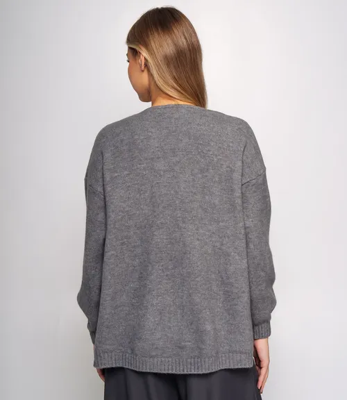 Кардиган+топ #КТ0725, серый