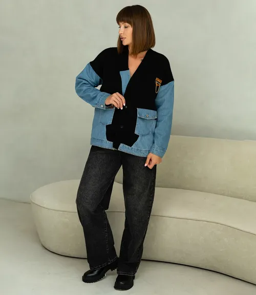 Кардиган #КТ8805 (7), чёрный