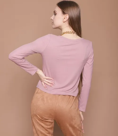 Кофта #913*, розовый - фото 4