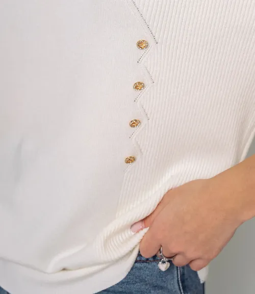 Джемпер #КТ9203 (2), молочный