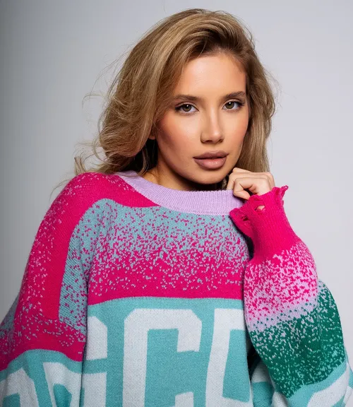 Джемпер #КТ703 (3), розовый