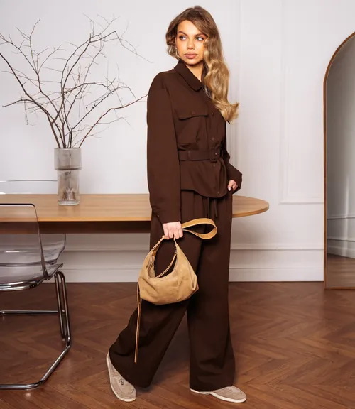 Костюм #КТ2006 (6), шоколадный