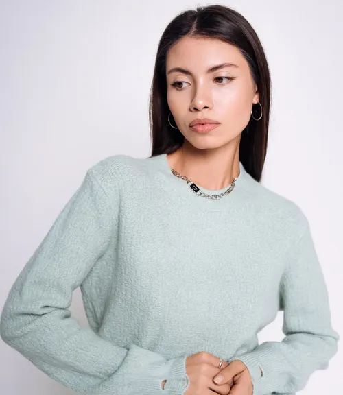 Джемпер #КТ538, ментловый