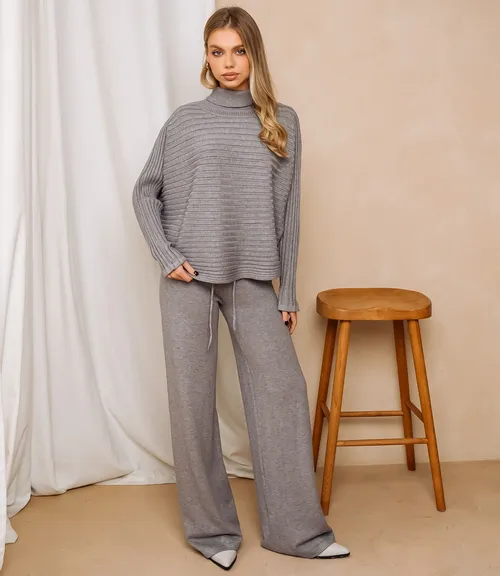 Костюм #КТ0089, серый