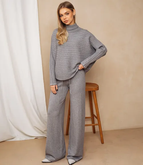 Костюм #КТ0089, серый