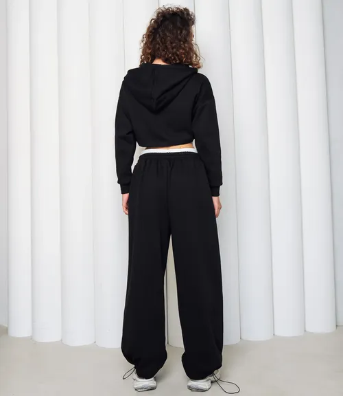 Спортивный костюм #КТ6001 (7), чёрный