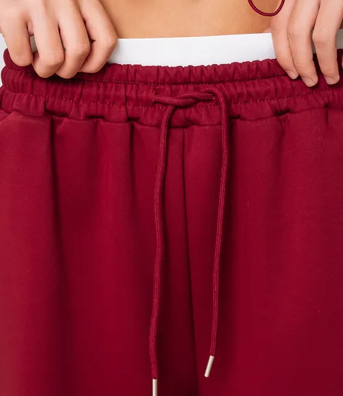 Спортивный костюм #КТ6001 (7), бордовый